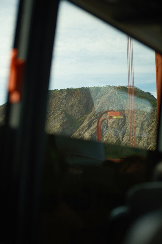 The Marin Headlands from the Golden Gate Bridge